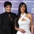 Kim Kardashian Attends the 2024 Breakthrough Prize Ceremony in a White Custom Alaïa Dress with Kris Jenner in a All Black Dolce & Gabbana Look – Fashion Bomb Daily